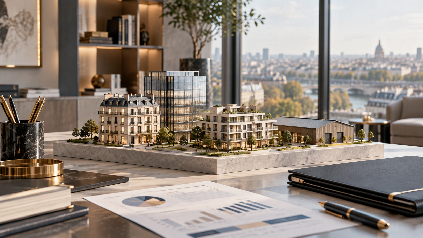 Investissement immobilier diversifié en SCPI